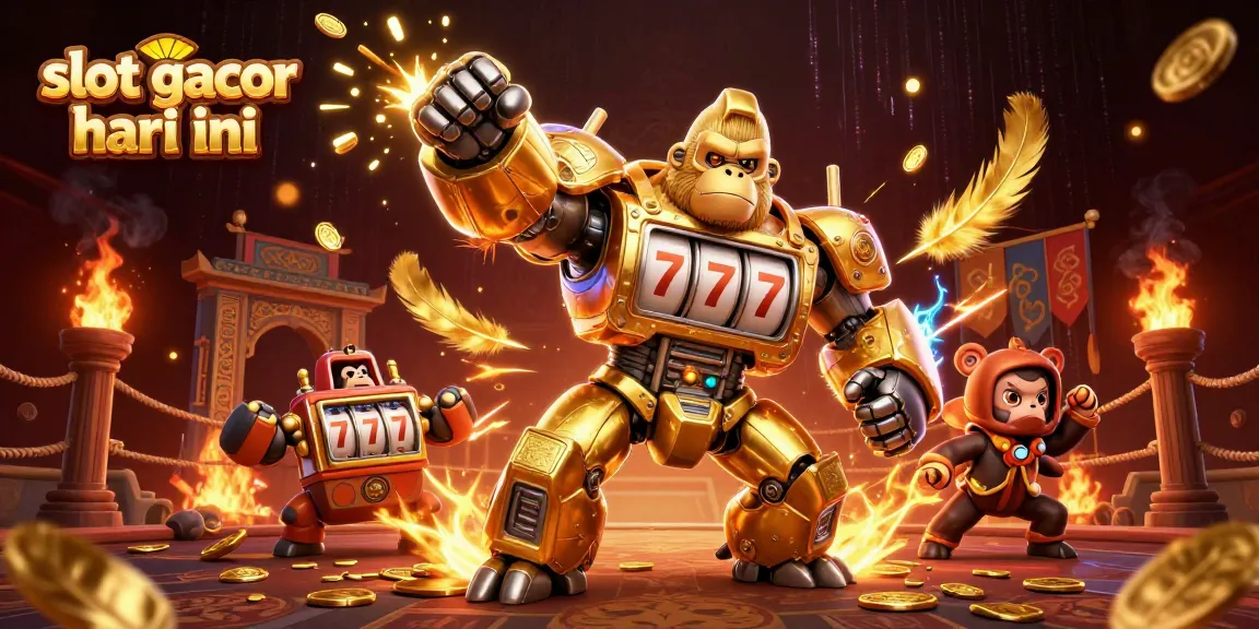 Experience the excitement of slot gacor hari ini with dynamic gaming elements and action-packed visuals!