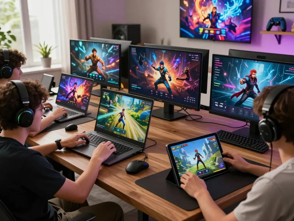 Players enjoying the hit club gaming experience on modern devices in a vibrant online entertainment setting.
