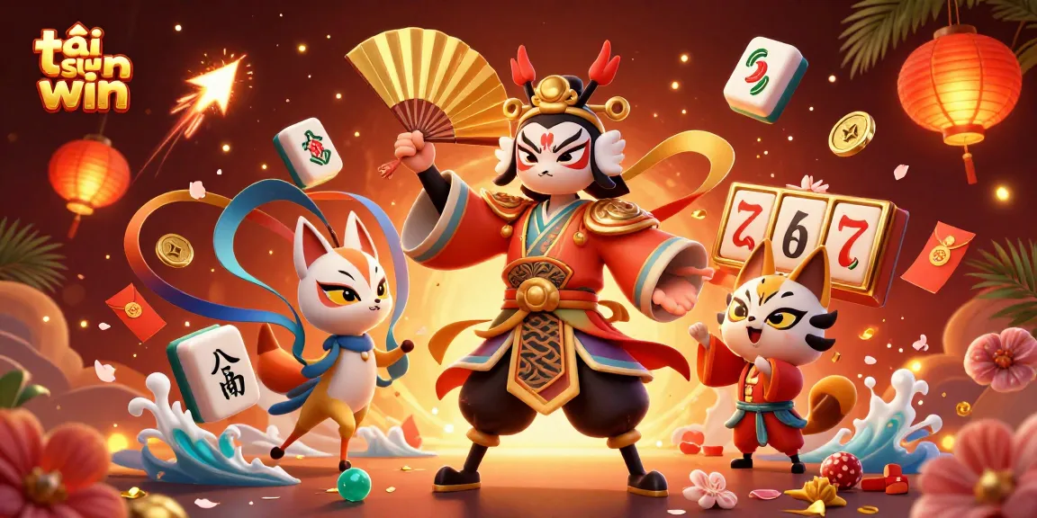 Win big in "tải sun win" casino adventure featuring vibrant characters and rich details.