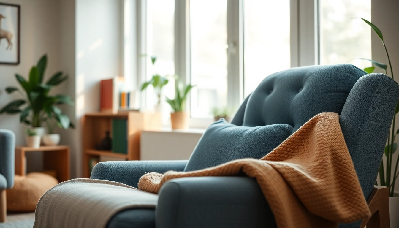 Relaxing in a sleeping recliner chair, perfect for comfort and tranquility in any home.