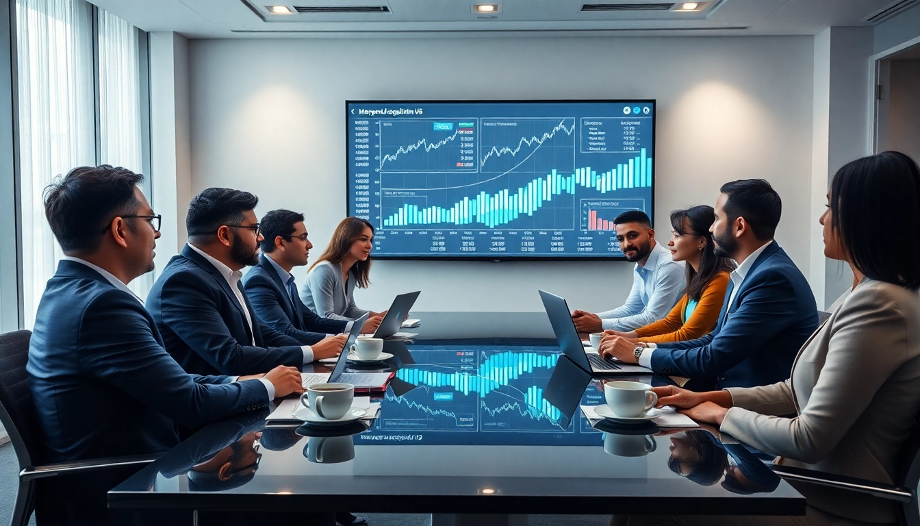 Mergers and acquisitions in the US discussed in a professional business meeting with diverse professionals.
