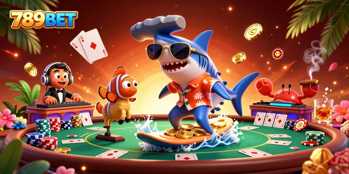 Experience exciting games at 789BET with vibrant characters and in-action gaming elements.
