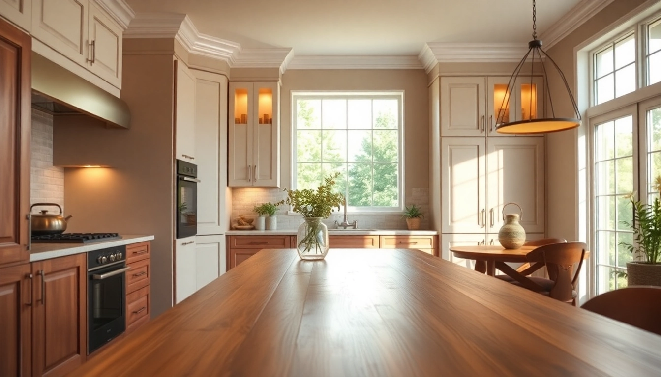 Cabinet Refacing Largo FL transforming a kitchen with modernized cabinets in a bright setting.