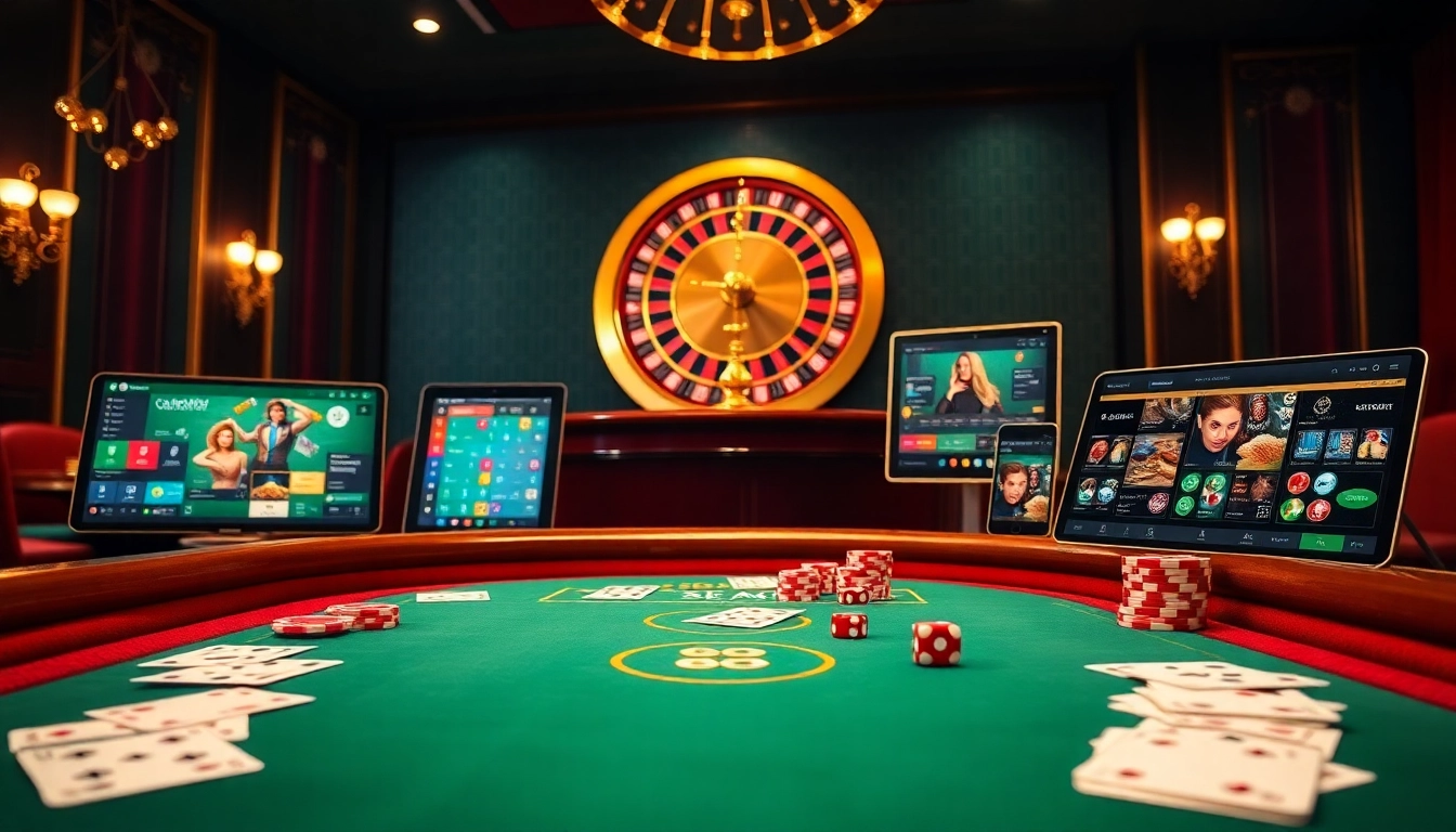 BEM88 players enjoying high-stakes Baccarat in a luxurious casino environment filled with excitement.