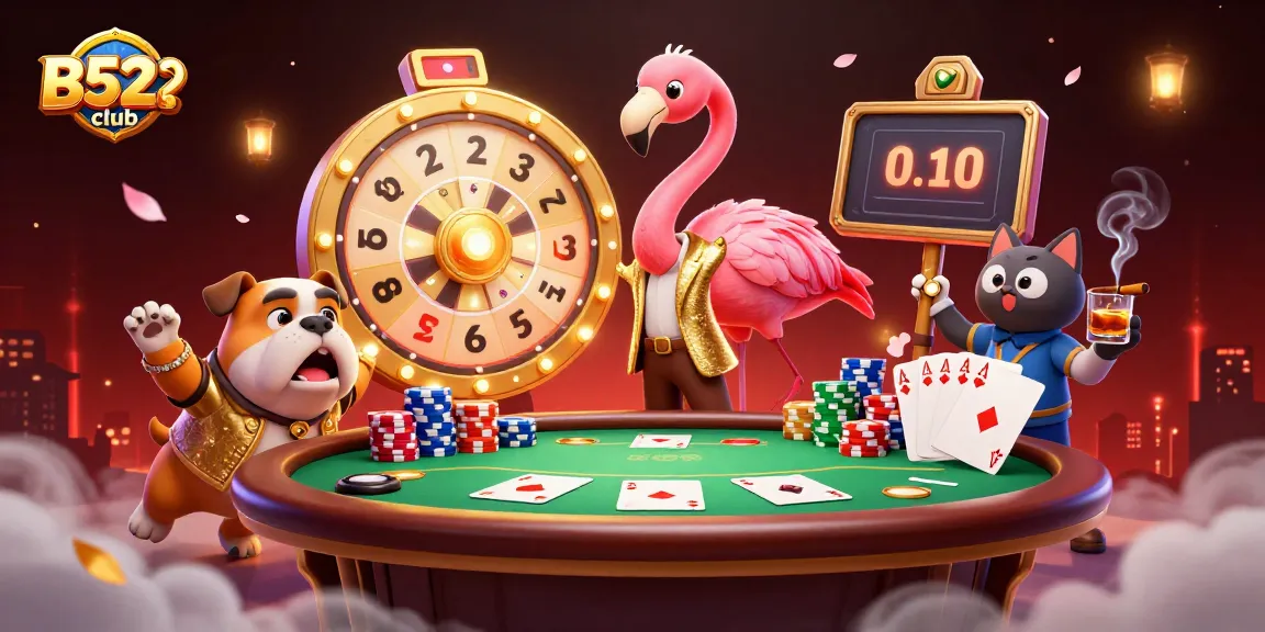 Experience the thrill of winning at B52club with a vibrant casino scene full of action and excitement.