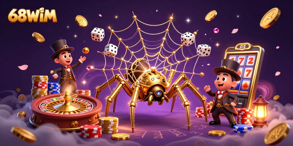 Catch exciting wins at 68WIM with dynamic 3D casino adventures and colorful gaming elements.