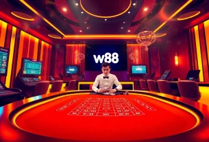 Experience the vibrant online gaming atmosphere at w88.nyc with Baccarat tables and professional dealers.