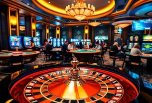 Experience the excitement of gambling at c54.gb.net with vibrant roulette and poker tables.